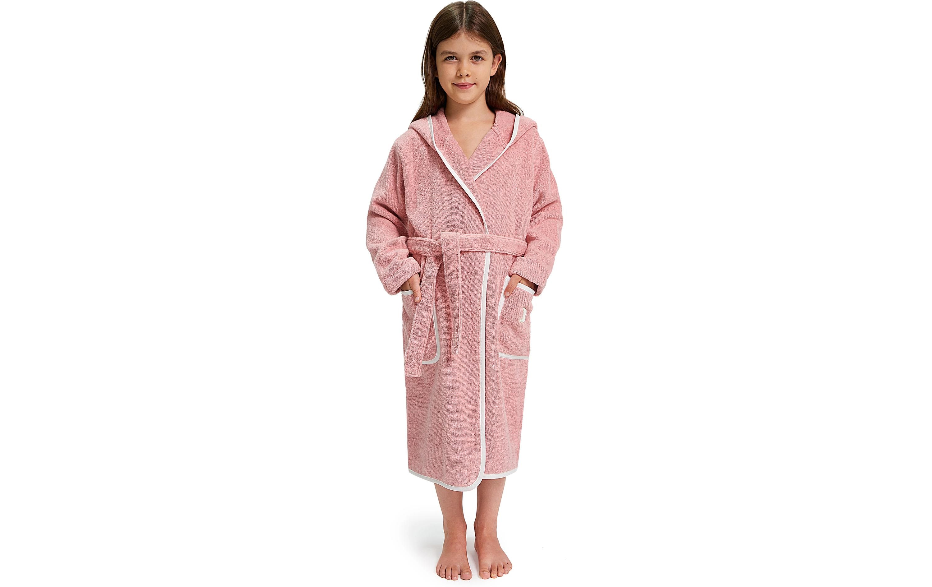 Möve Kinderbademantel Soft Hug Grösse 104, Rosa Möve Kinderbademantel Soft Hug Grösse 104, Rosa