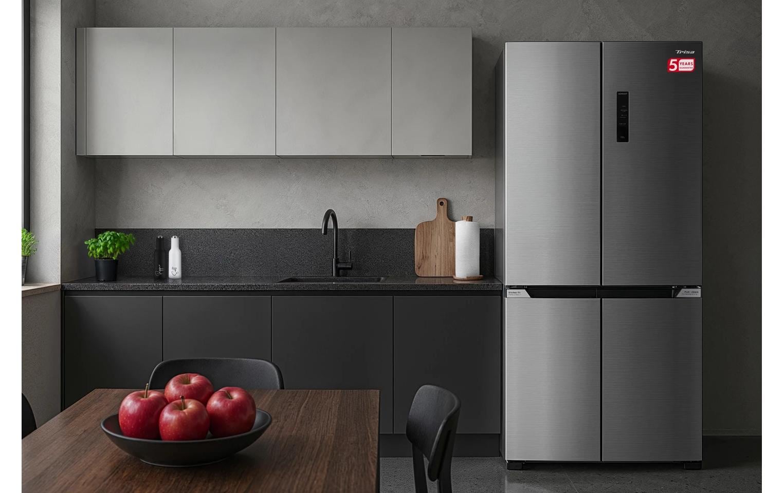 Trisa Foodcenter Slot-in Schwarz