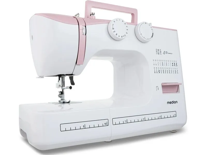 Medion Nähmaschine Life SM60 Weiss/Rosa Medion Nähmaschine Life SM60 Weiss/Rosa