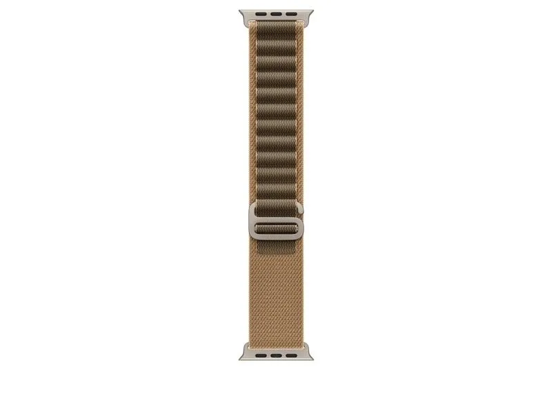 Apple Alpine Loop 49 mm Desert Natural Titanium Finish Large Apple Alpine Loop 49 mm Desert Natural Titanium Finish Large