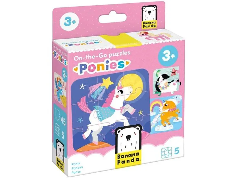 Banana Panda Puzzle On-The-Go Ponys Banana Panda Puzzle On-The-Go Ponys