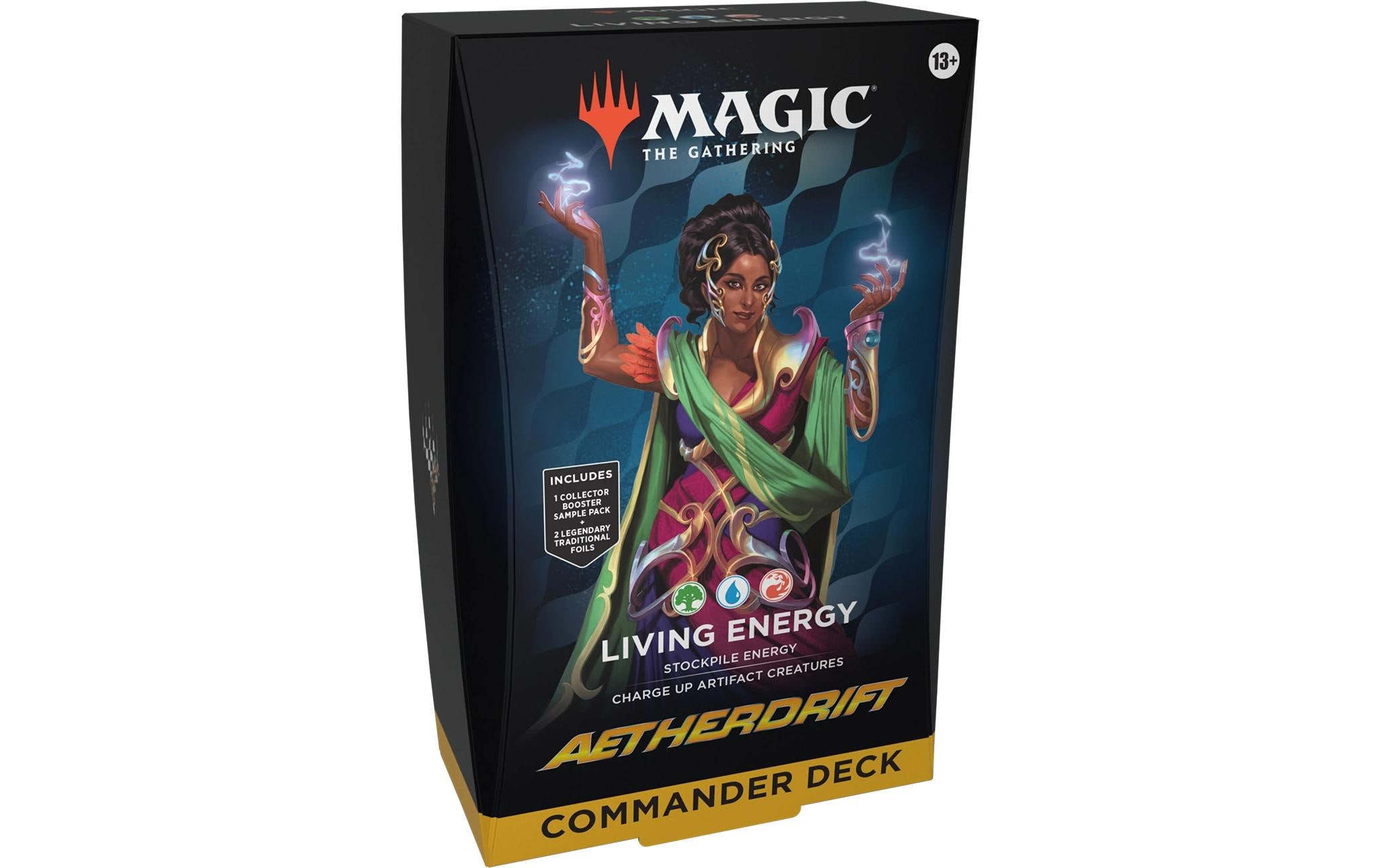 Magic: The Gathering MTG Aetherdrift Commander-Decks Display -EN- Magic: The Gathering MTG Aetherdrift Commander-Decks Display -EN-