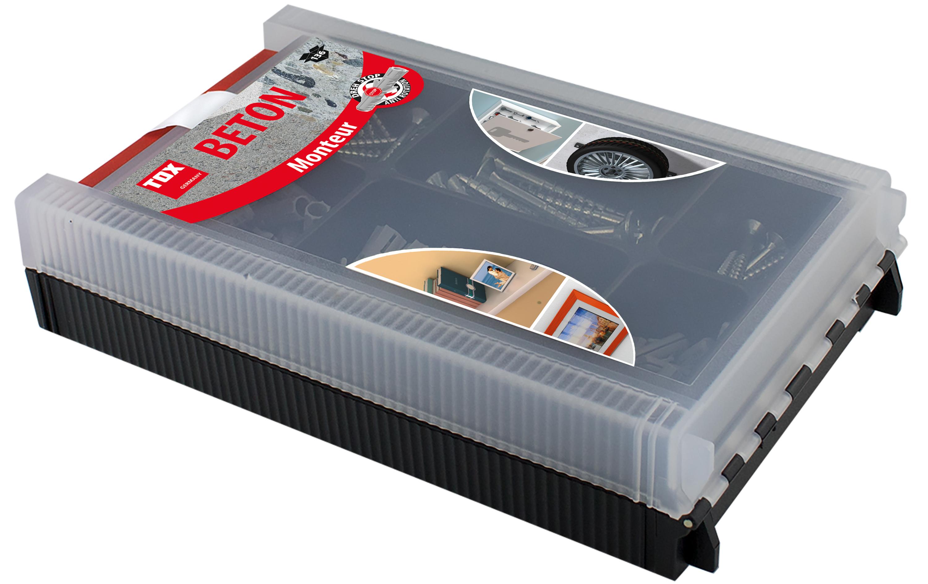 Tox-Dübel Dübel Monteur Beton Barracuda 136 Stück Tox-Dübel Dübel Monteur Beton Barracuda 136 Stück