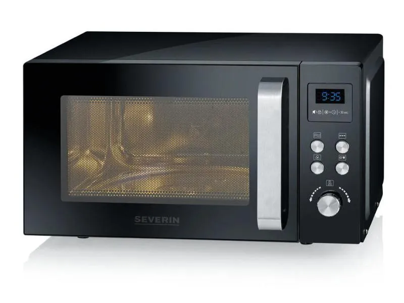 Severin Mikrowelle mit Grill MW 7752 Schwarz Severin Mikrowelle mit Grill MW 7752 Schwarz