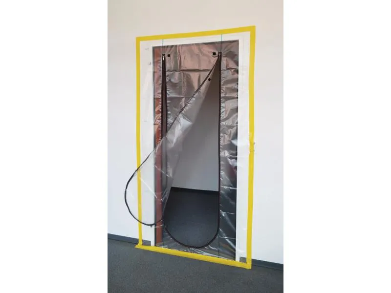 HOLA Staubschutztüre LDPE-Folie 2.5 x 1.1 m HOLA Staubschutztüre LDPE-Folie 2.5 x 1.1 m