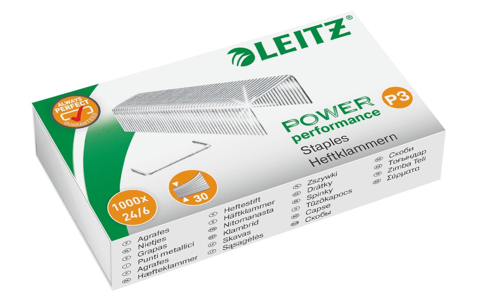 Leitz Heftklammer P3 24/6 1000 Stück