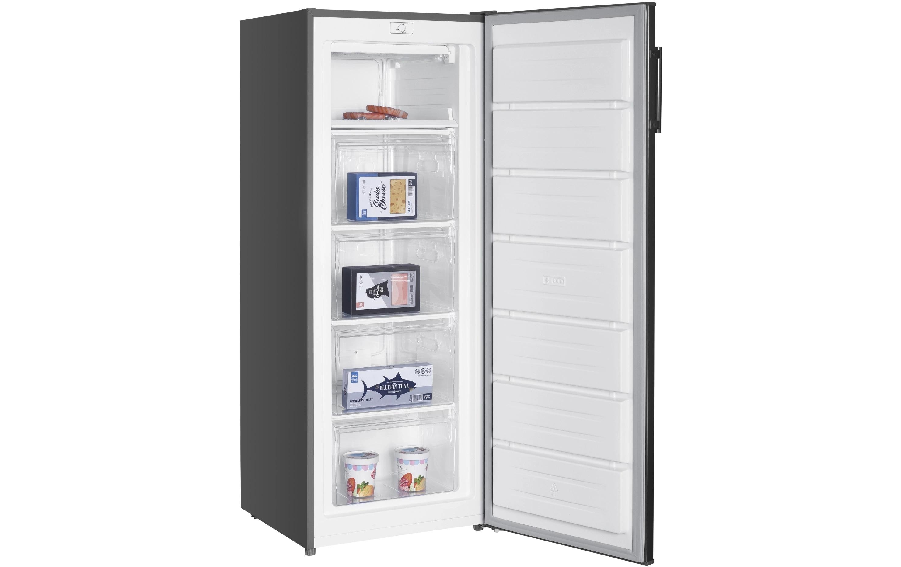 SPC Gefrierschrank H-GS3840 Grau Rechts, Wechselbar