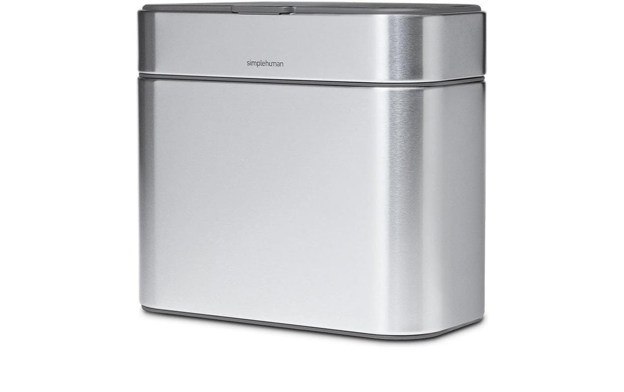 Simplehuman Komposteimer Caddy 4 l, Silber