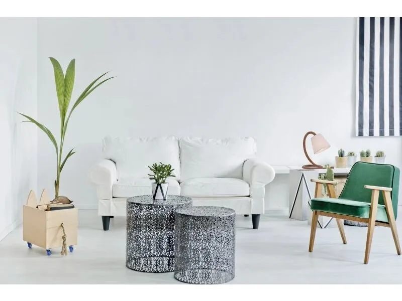 Näve Tischleuchte mit Textilschirm «Rope» 35 cm Näve Tischleuchte mit Textilschirm «Rope» 35 cm