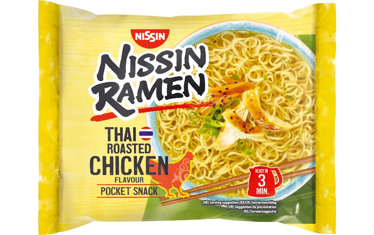 Nissin Food Ramen Thai Chicken 10 x 65 g