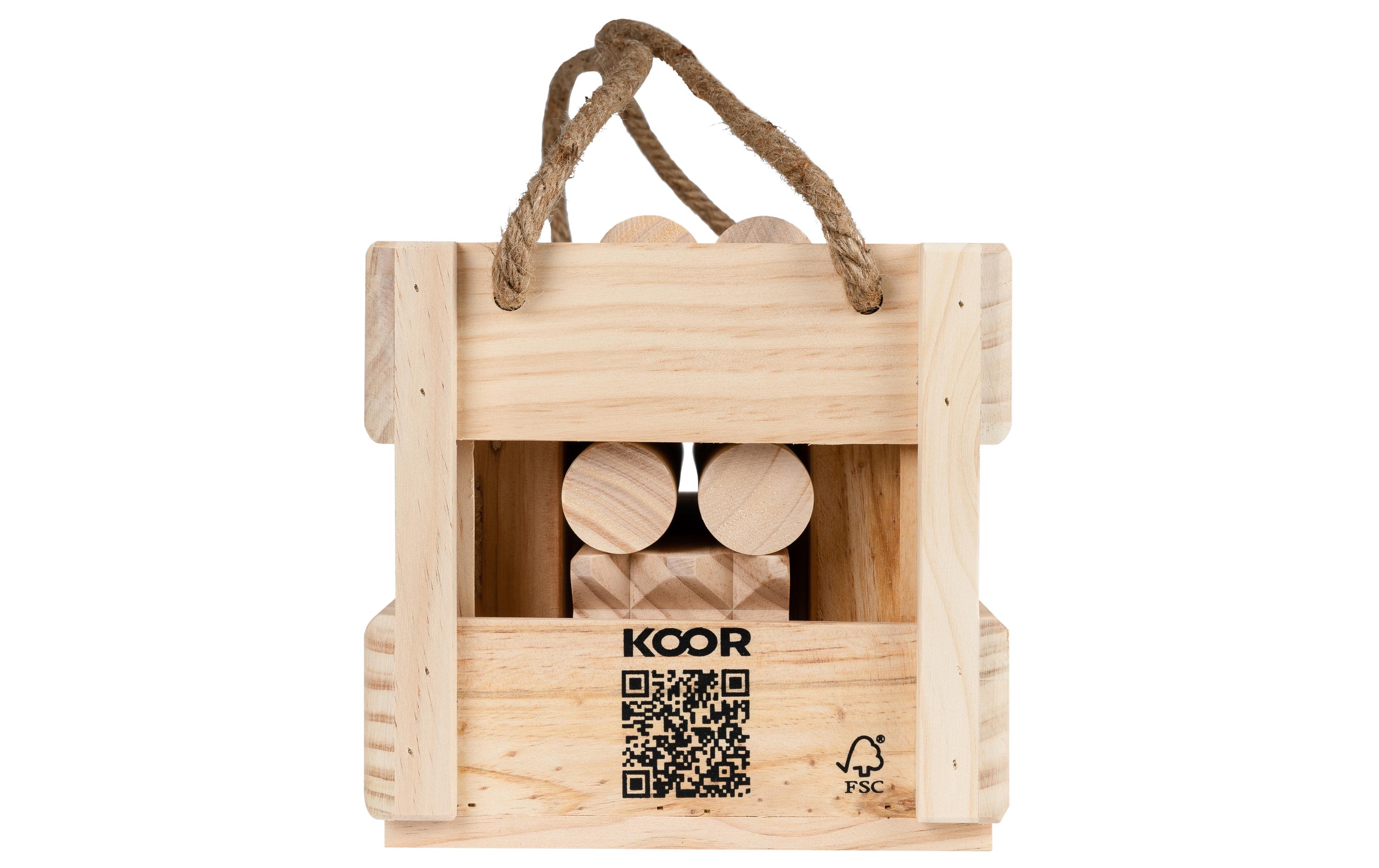 KOOR Wurfspiel KUBB Wikingerschach