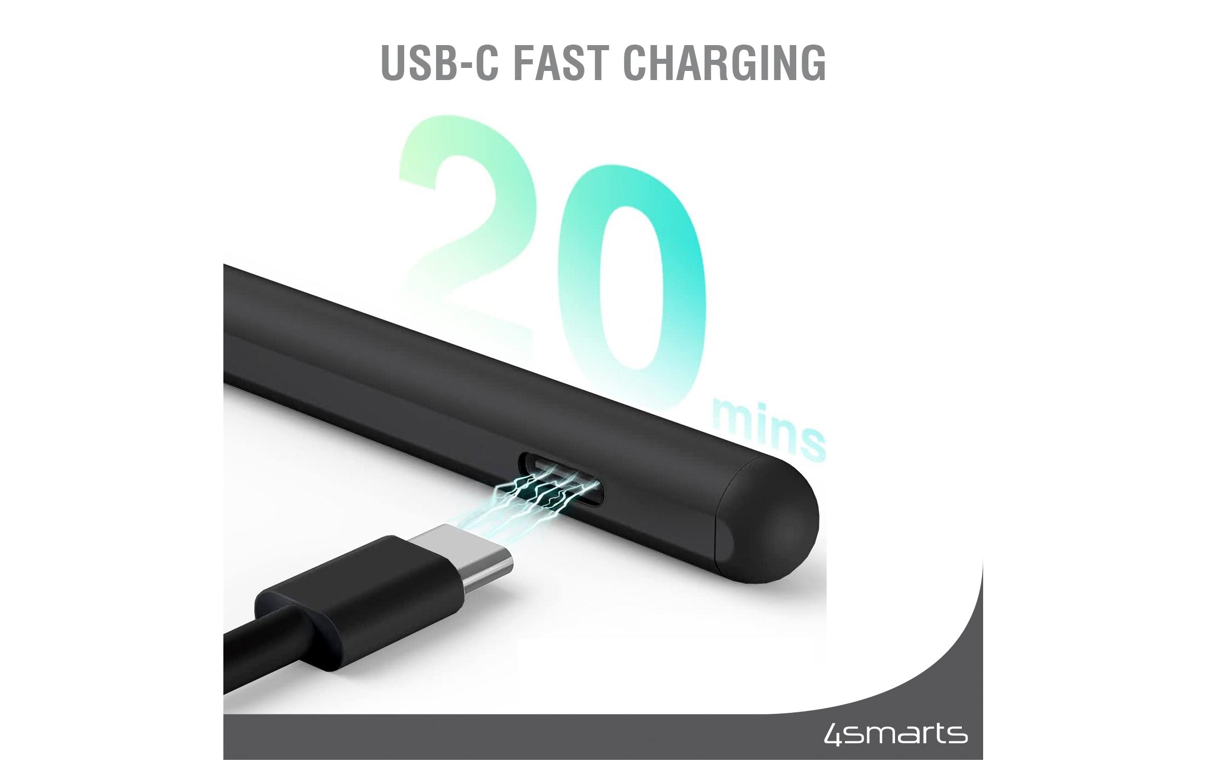 4smarts Eingabestift Pencil Pro 3 Schwarz 4smarts Eingabestift Pencil Pro 3 Schwarz