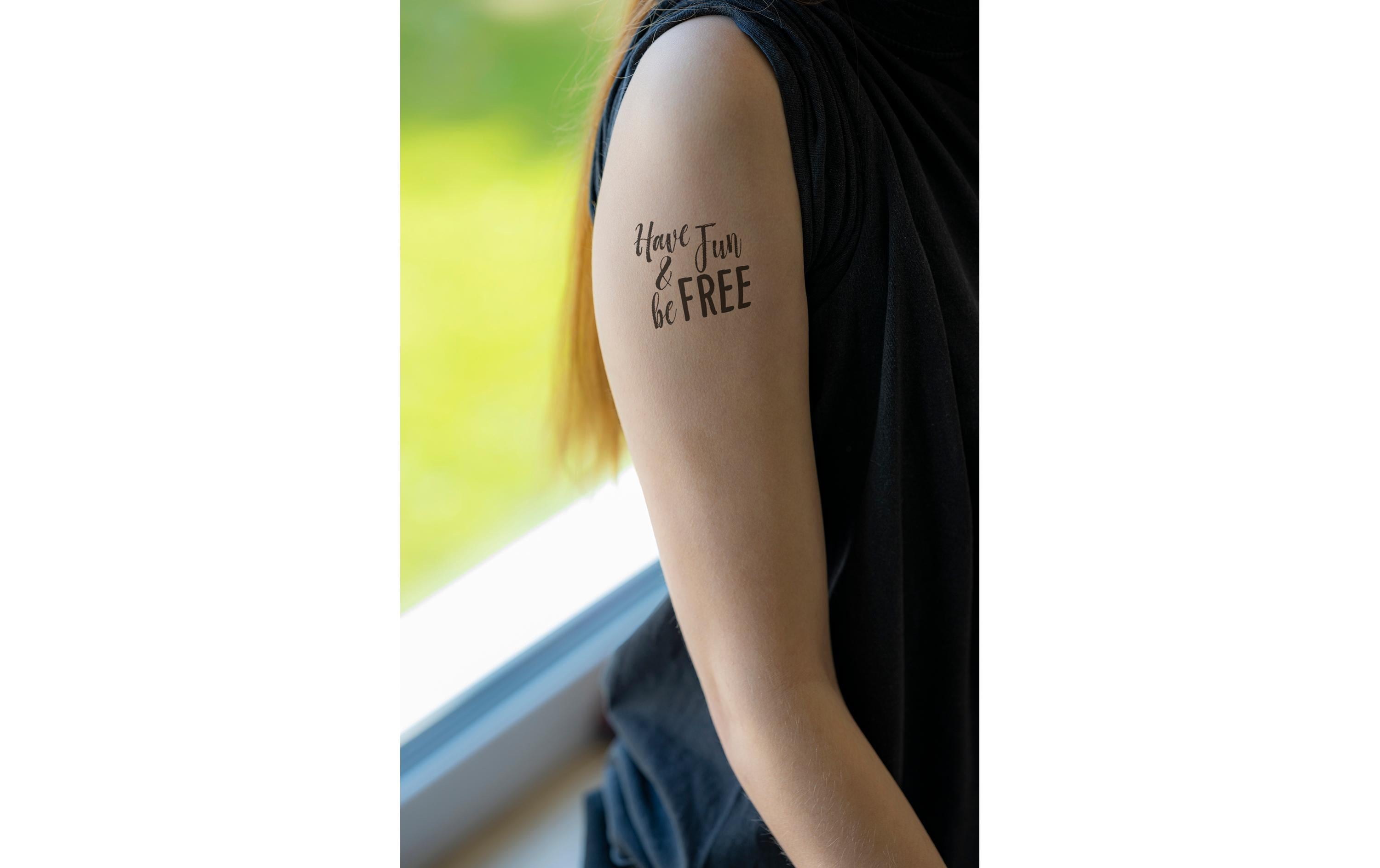 Eberhard Faber Tattoostift Skinlettering 4 Stück, Schwarz