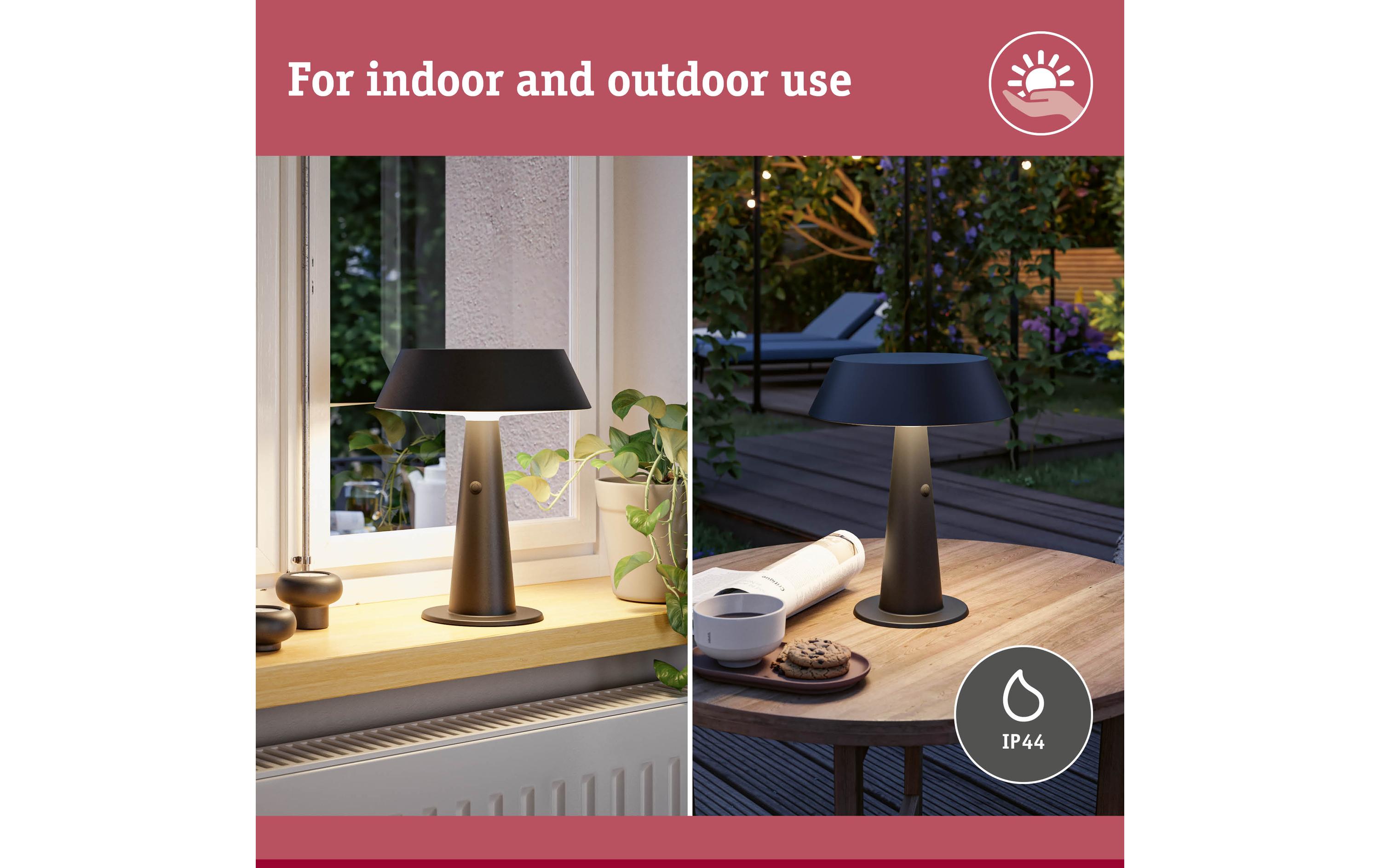 Paulmann Akku-Tischleuchte Solar LED Soala