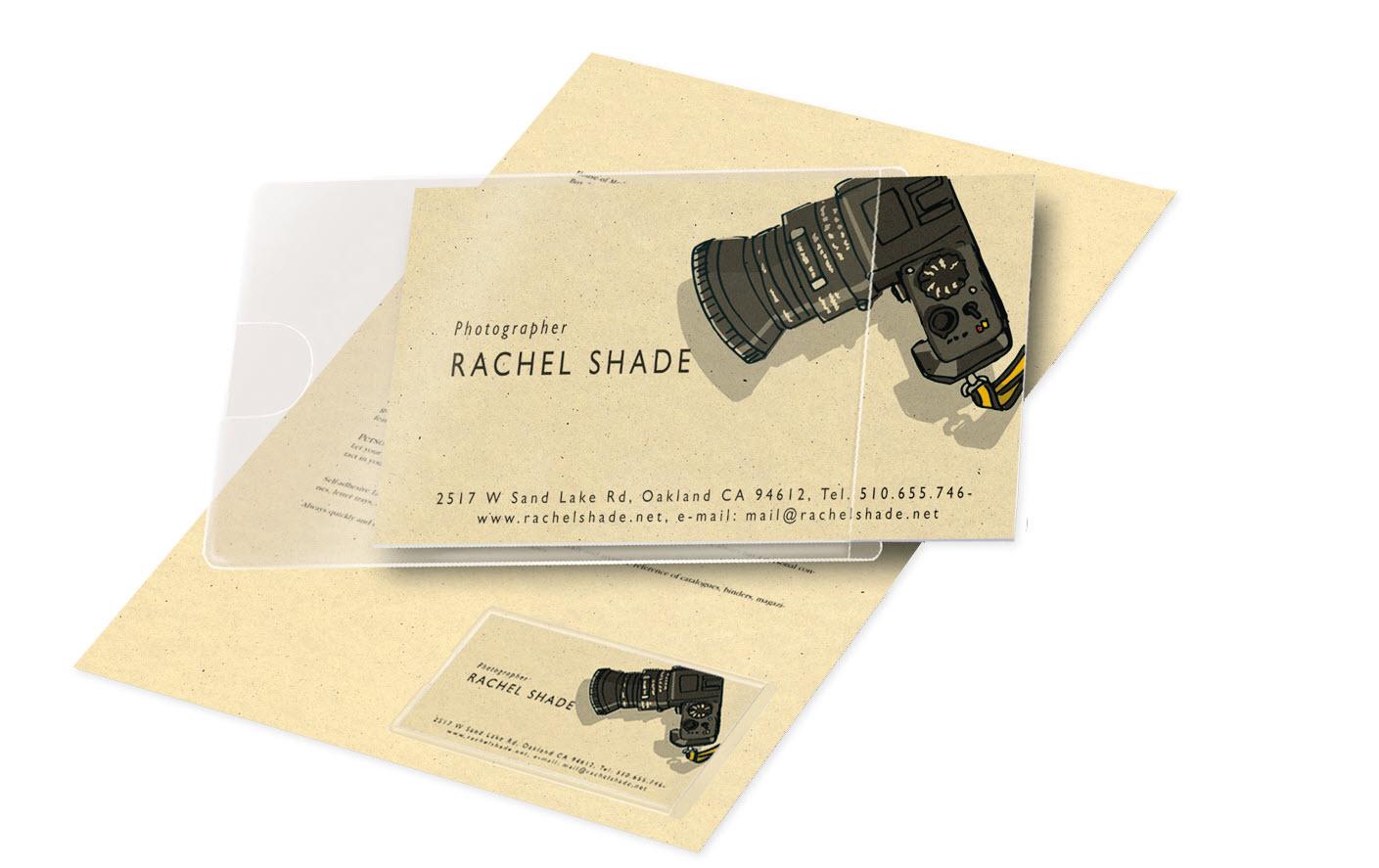 3L Visitenkartenetui 60 x 95 mm, 10 Stück