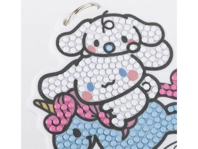 CRAFT Buddy Cinnamoroll, Crystal Art Rucksack Anhänger CRAFT Buddy Cinnamoroll, Crystal Art Rucksack Anhänger