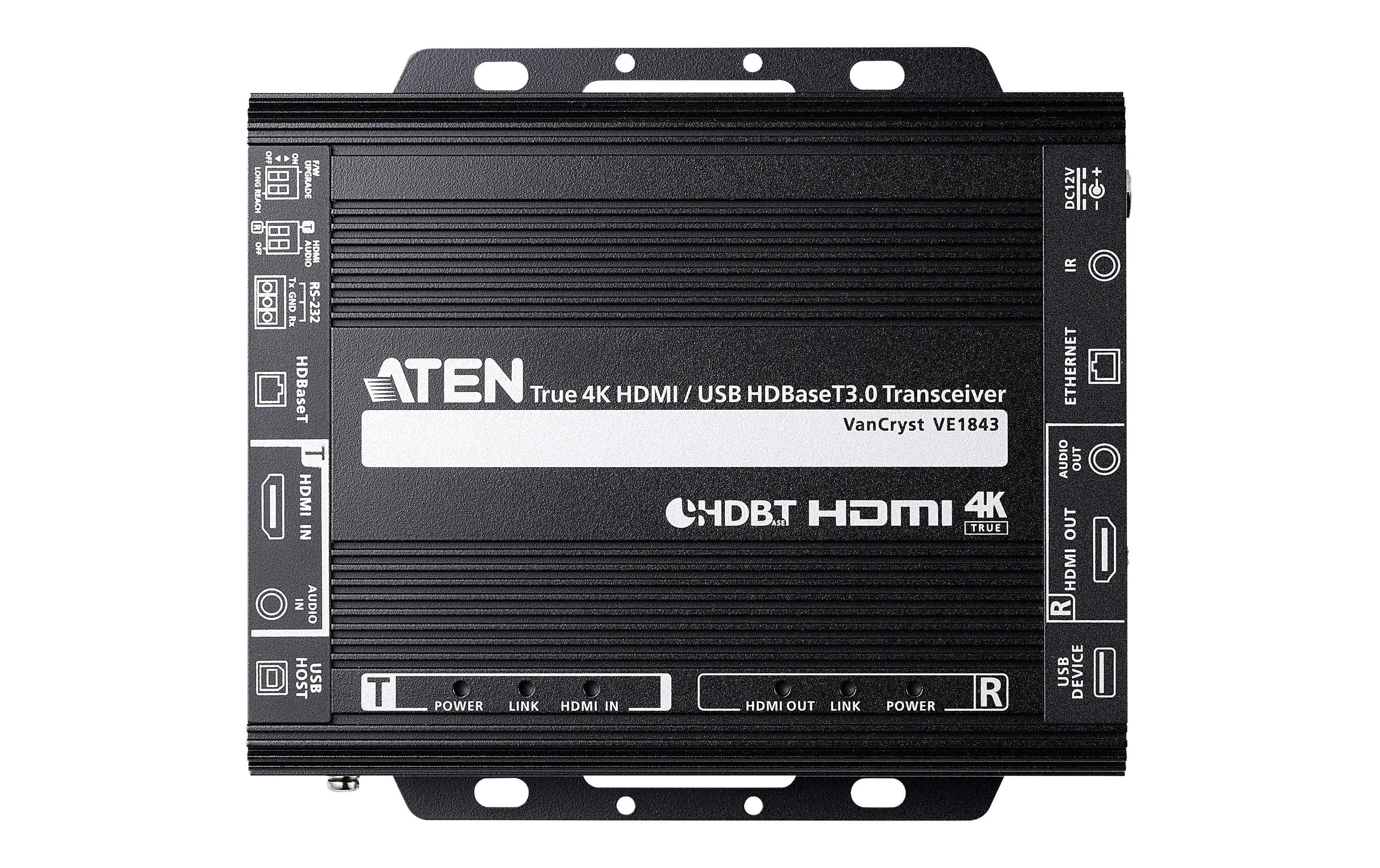 Aten HDMI Extender 4K VE1843 Transceiver oder Receiver Aten HDMI Extender 4K VE1843 Transceiver oder Receiver