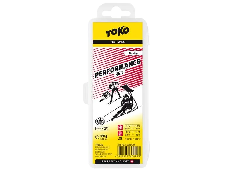TOKO Wax Performance Red 120 g