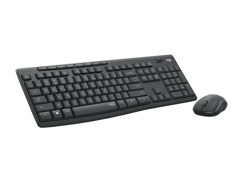 Logitech MK295 SilentTouch Wifi AZERTY (FR) Schwarz/Graphit
