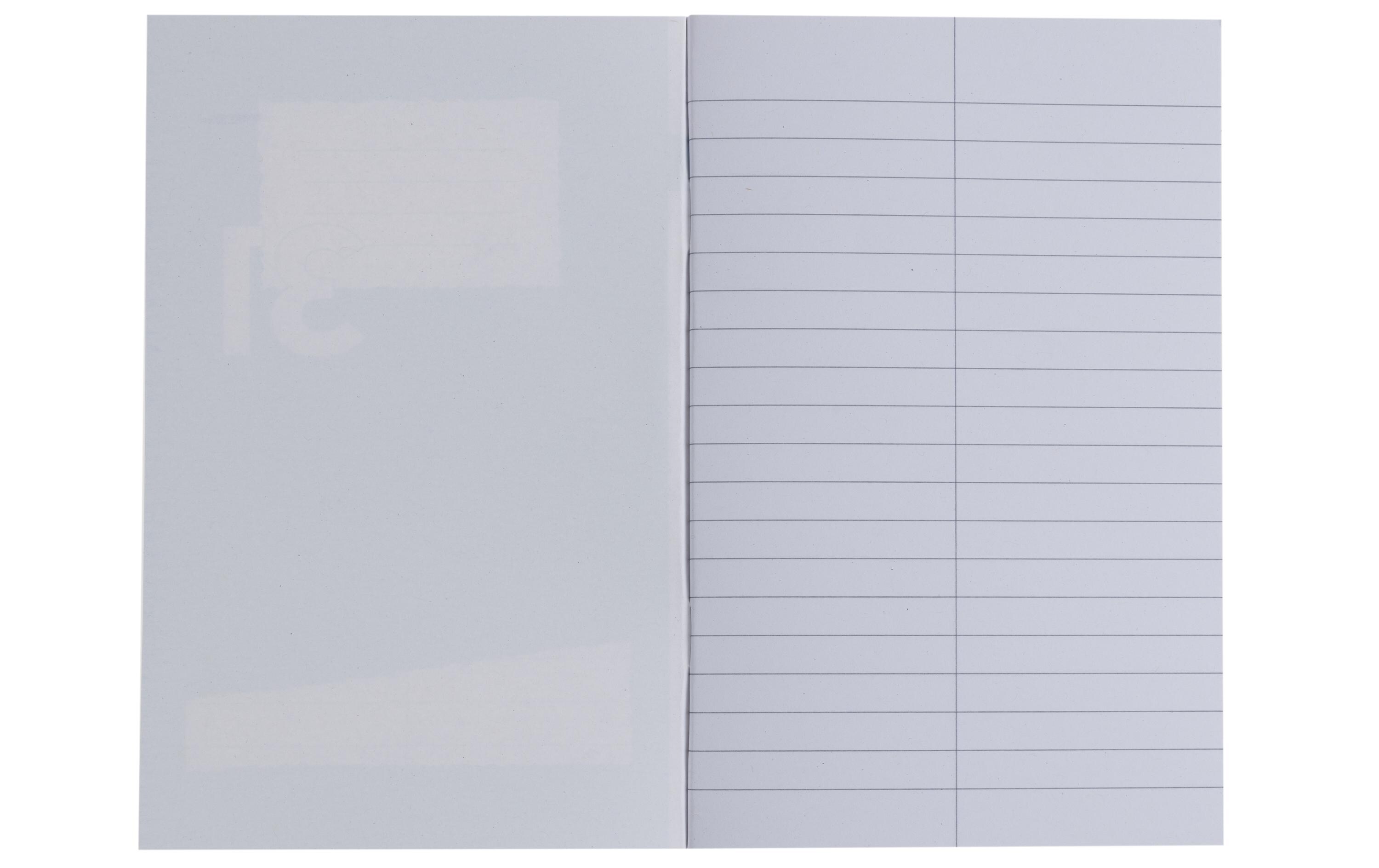 Office Focus Schulheft FSC 14 x 20 cm, Liniert, Blau, 10 Stück