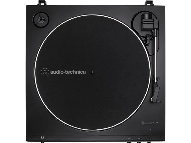 Audio-Technica Plattenspieler AT-LP60XUSB Grau/Schwarz