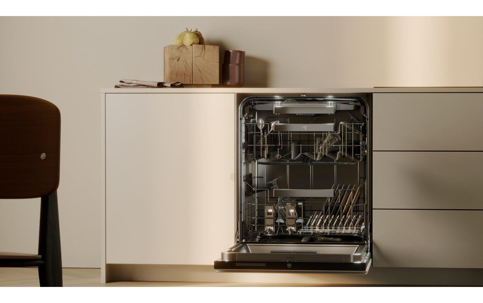 V-Zug Einbaugeschirrspüler Adora V4000 V mit Gleitblech V-Zug Einbaugeschirrspüler Adora V4000 V mit Gleitblech