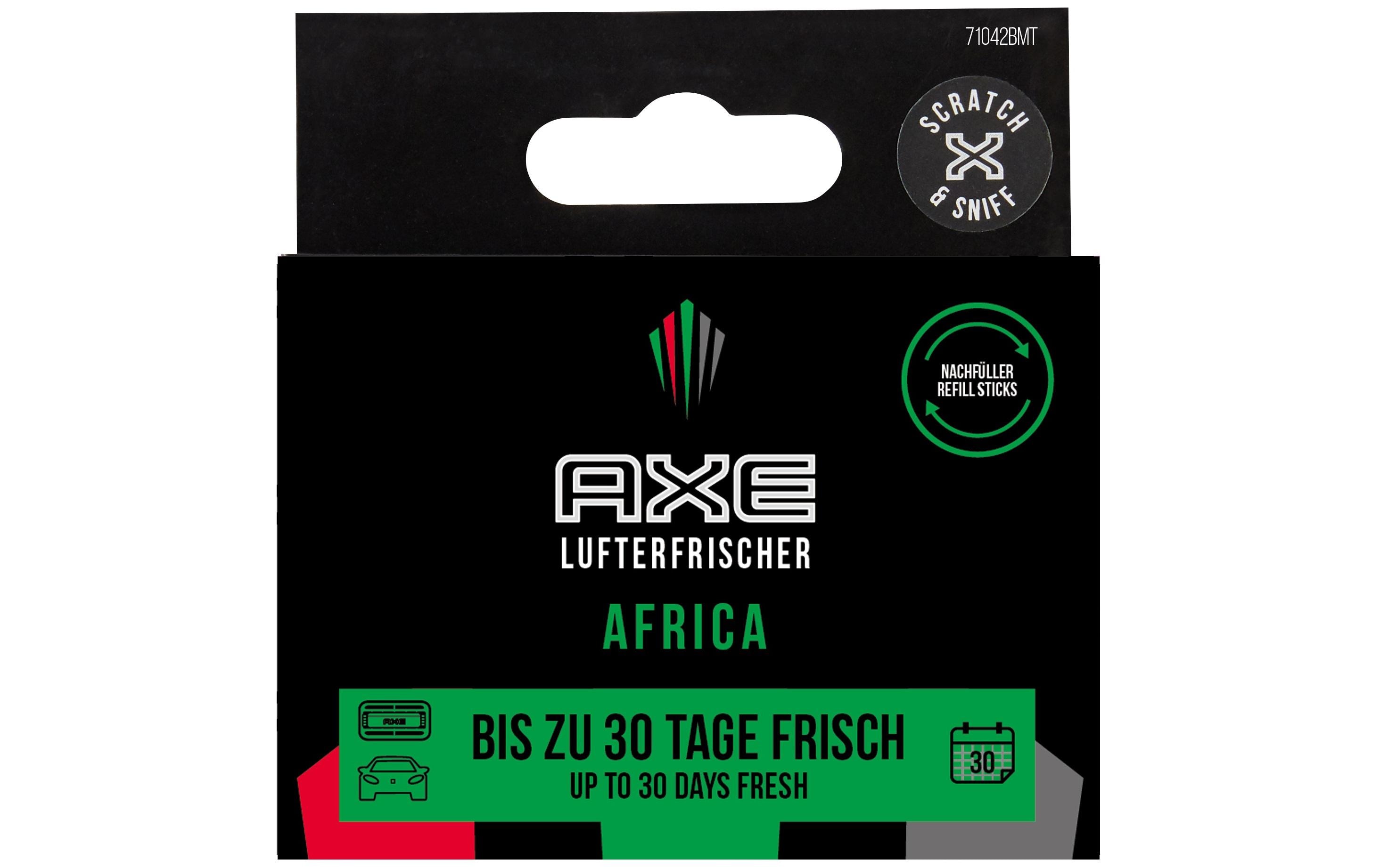 Axe Nachfüllung Stick zu Alu Refill Vent Africa 2 Stück Axe Nachfüllung Stick zu Alu Refill Vent Africa 2 Stück