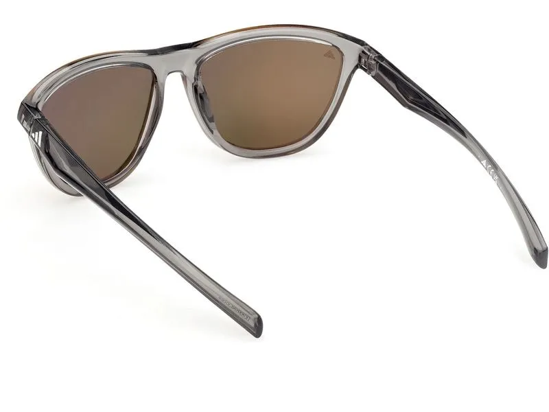 adidas ES0001 Sport Sonnenbrille Grau adidas ES0001 Sport Sonnenbrille Grau