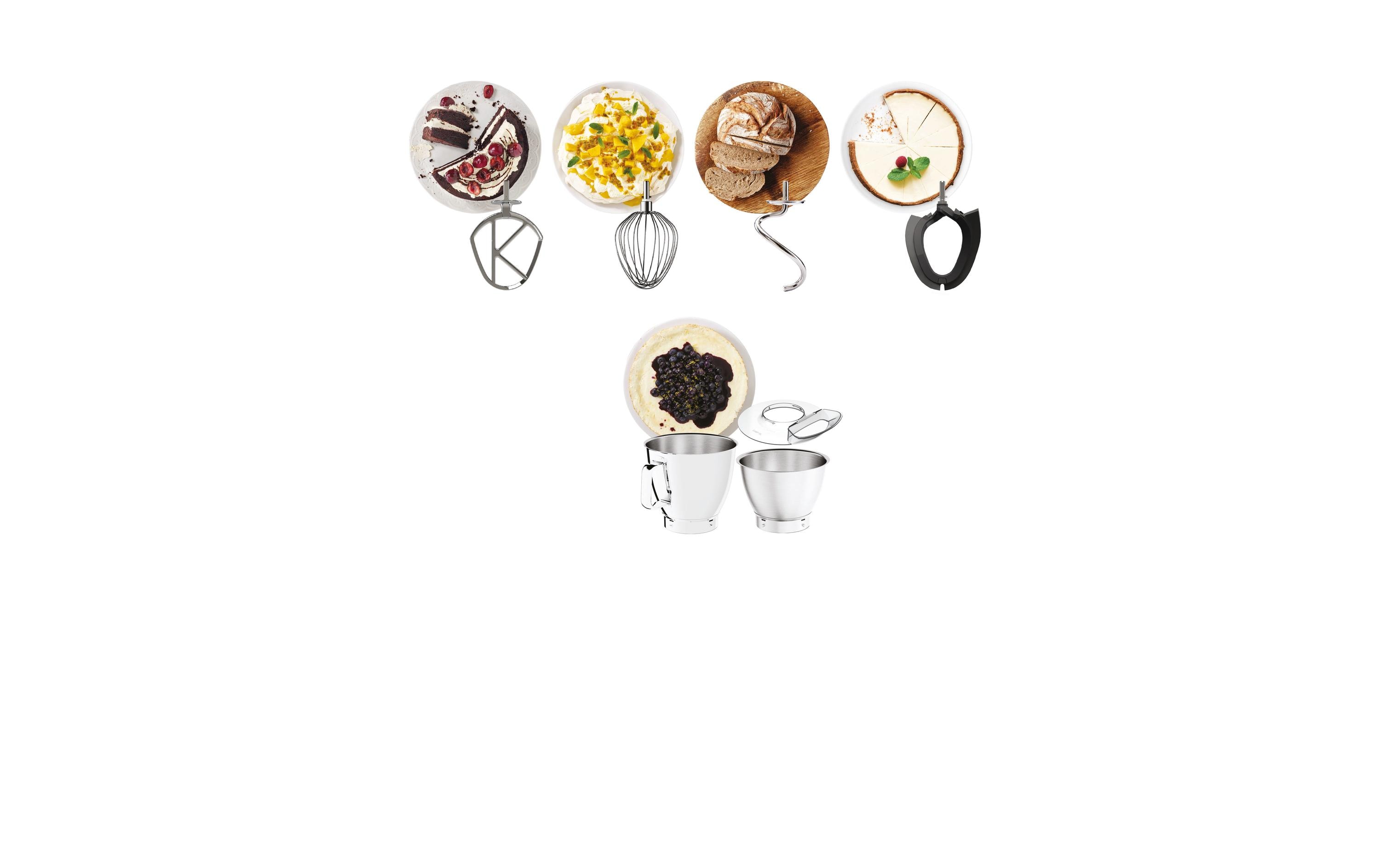 Kenwood Küchenmaschine Chef Baker XL KVL85.004SI Silber