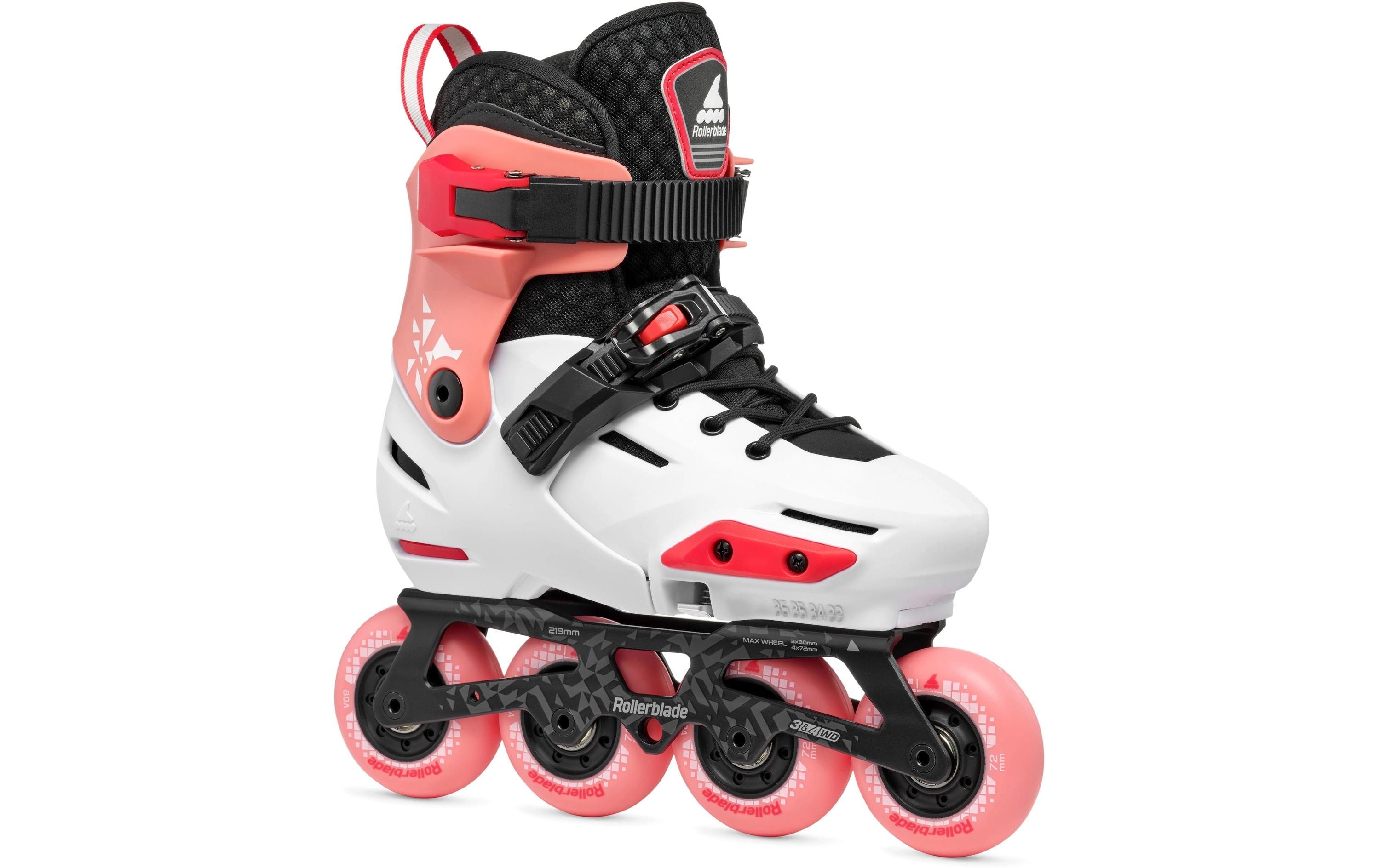 ROLLERBLADE Inline-Skates Apex Platin/Coral, 33-36