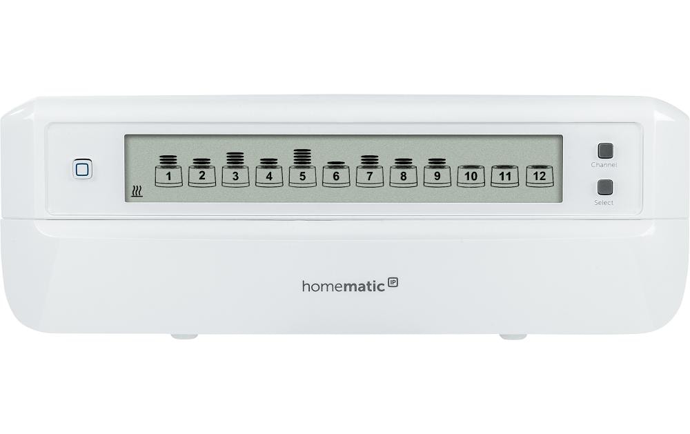 Homematic IP Smart Home Funk-Fussbodenheizungsaktor 24 V / 230 V 12-fach Homematic IP Smart Home Funk-Fussbodenheizungsaktor 24 V / 230 V 12-fach