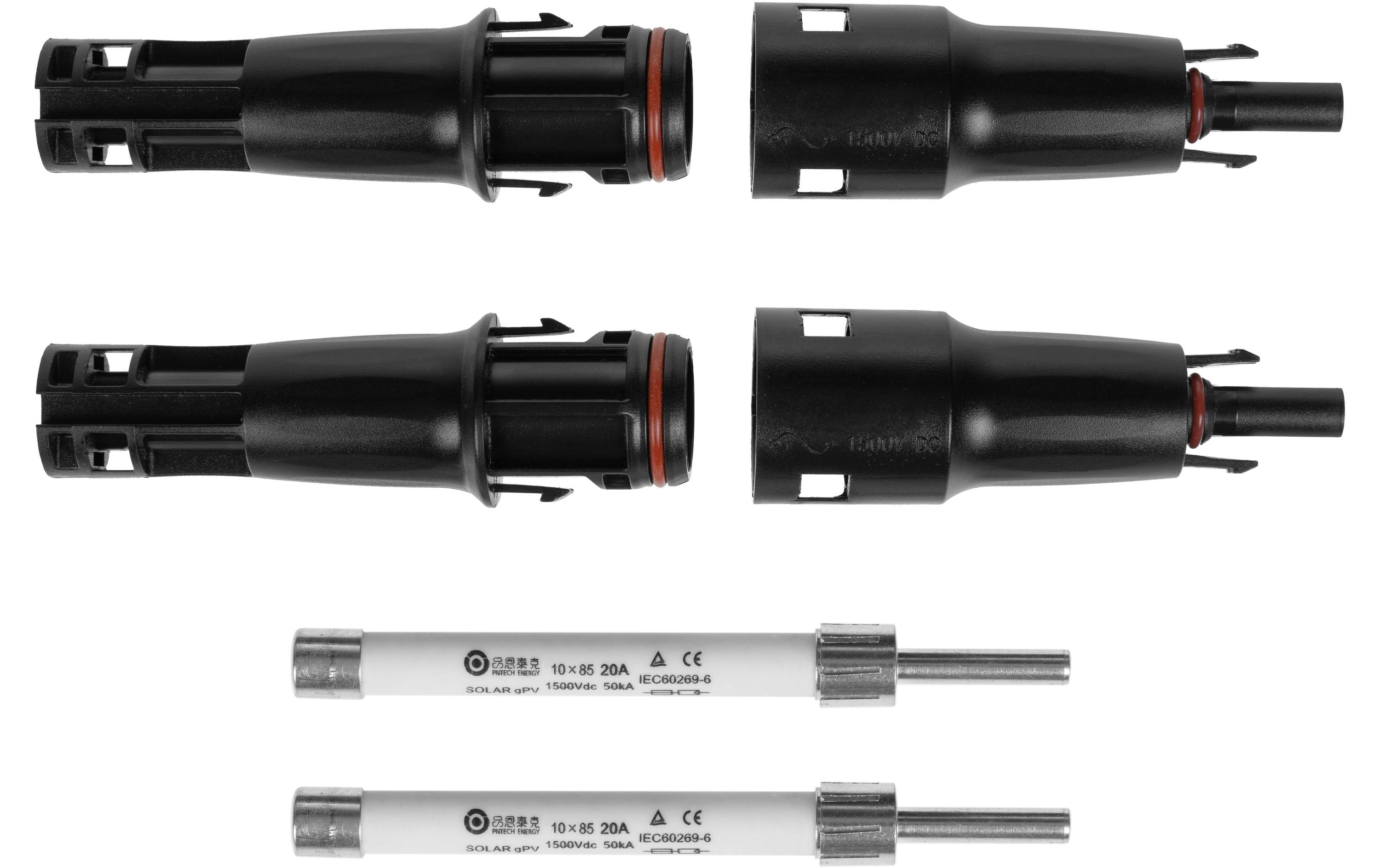 FURBER.power Sicherung für MC4 Verkabelung von Solarpanels