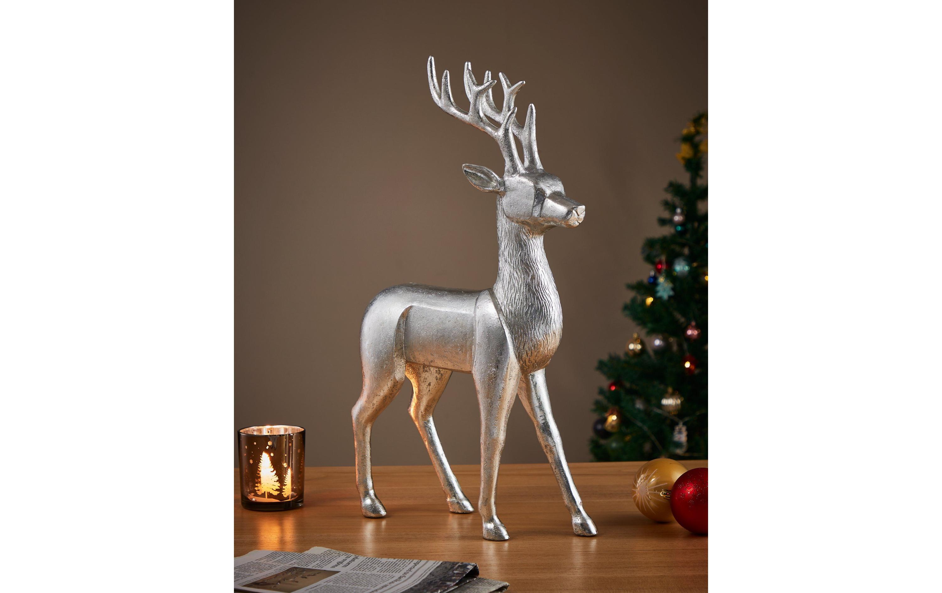 EGLO Weihnachtsfigur Ransiki 56 cm, Silber