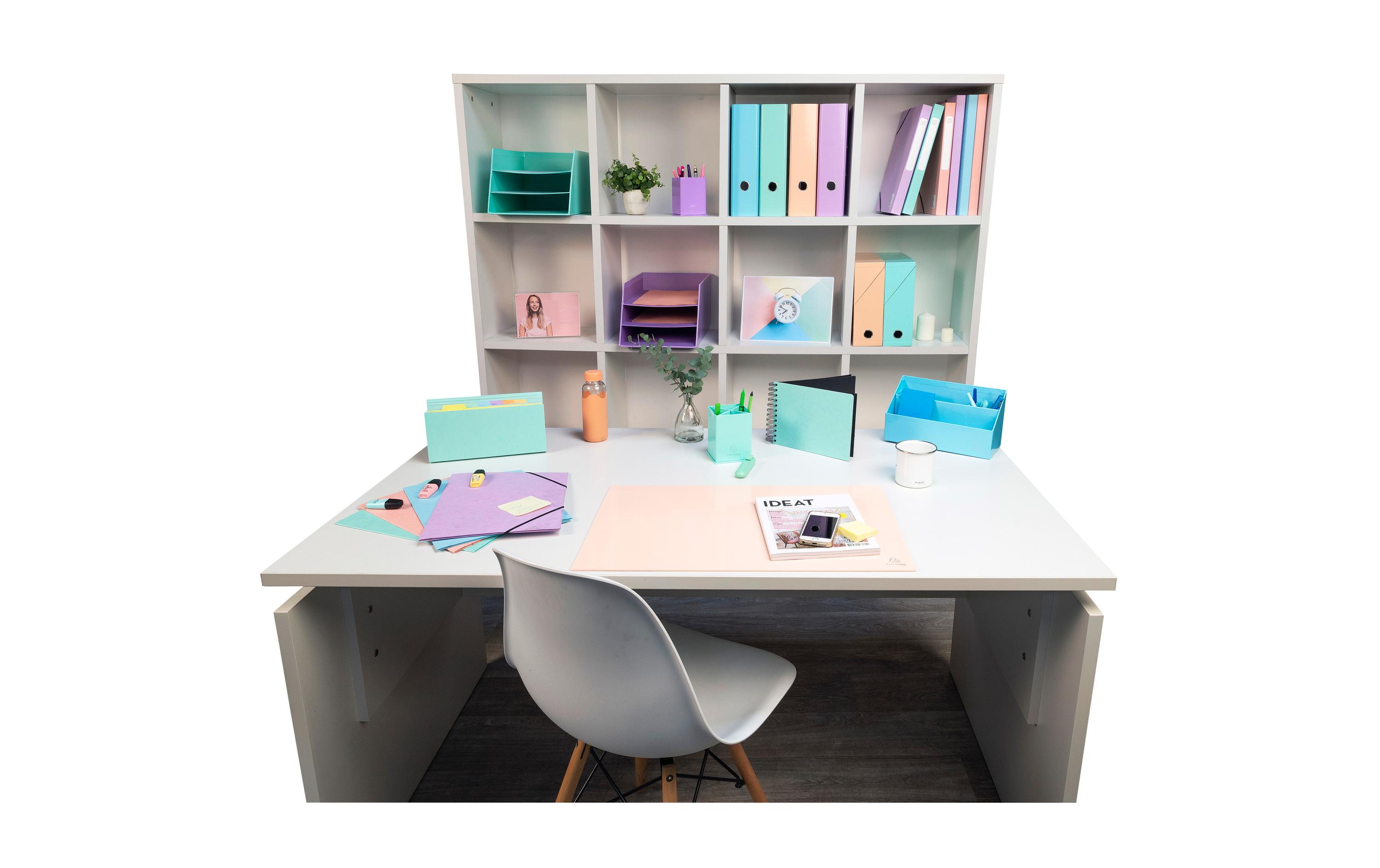 Exacompta Schreibunterlage Aquarel, 37.5 x 57.5 cm, Korallenrot