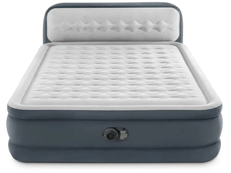 Intex Luftbett Dura Beam mit Headboard Queen 152 x 236 x 46 cm Intex Luftbett Dura Beam mit Headboard Queen 152 x 236 x 46 cm