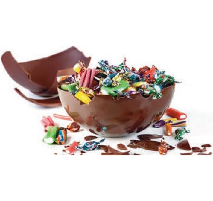 Ibili Magnetische Schokoladenkugel 3D-Form 14 cm