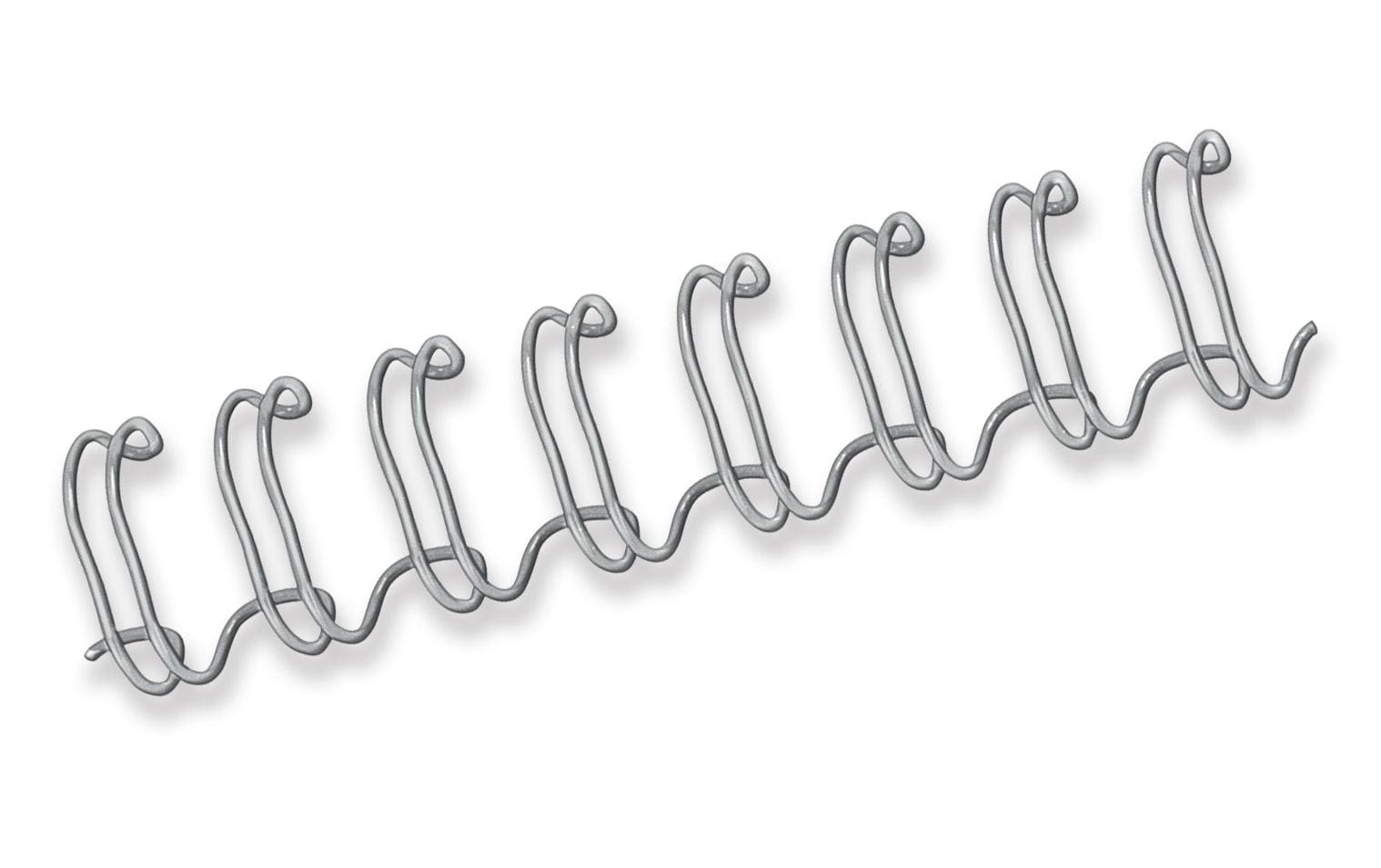 Fellowes Binderücken 10 mm Draht Silber, 100 Stück Fellowes Binderücken 10 mm Draht Silber, 100 Stück