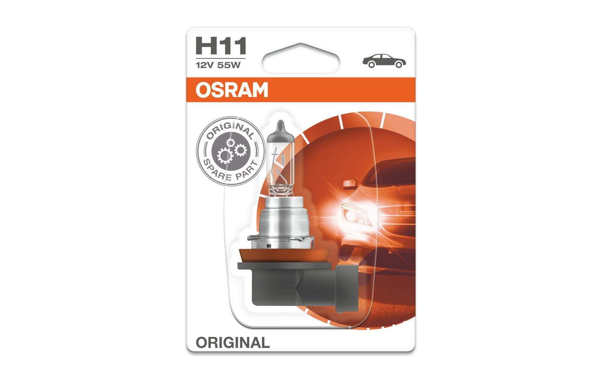 OSRAM H11 ORIGINAL LINE PKW, 55 W OSRAM H11 ORIGINAL LINE PKW, 55 W
