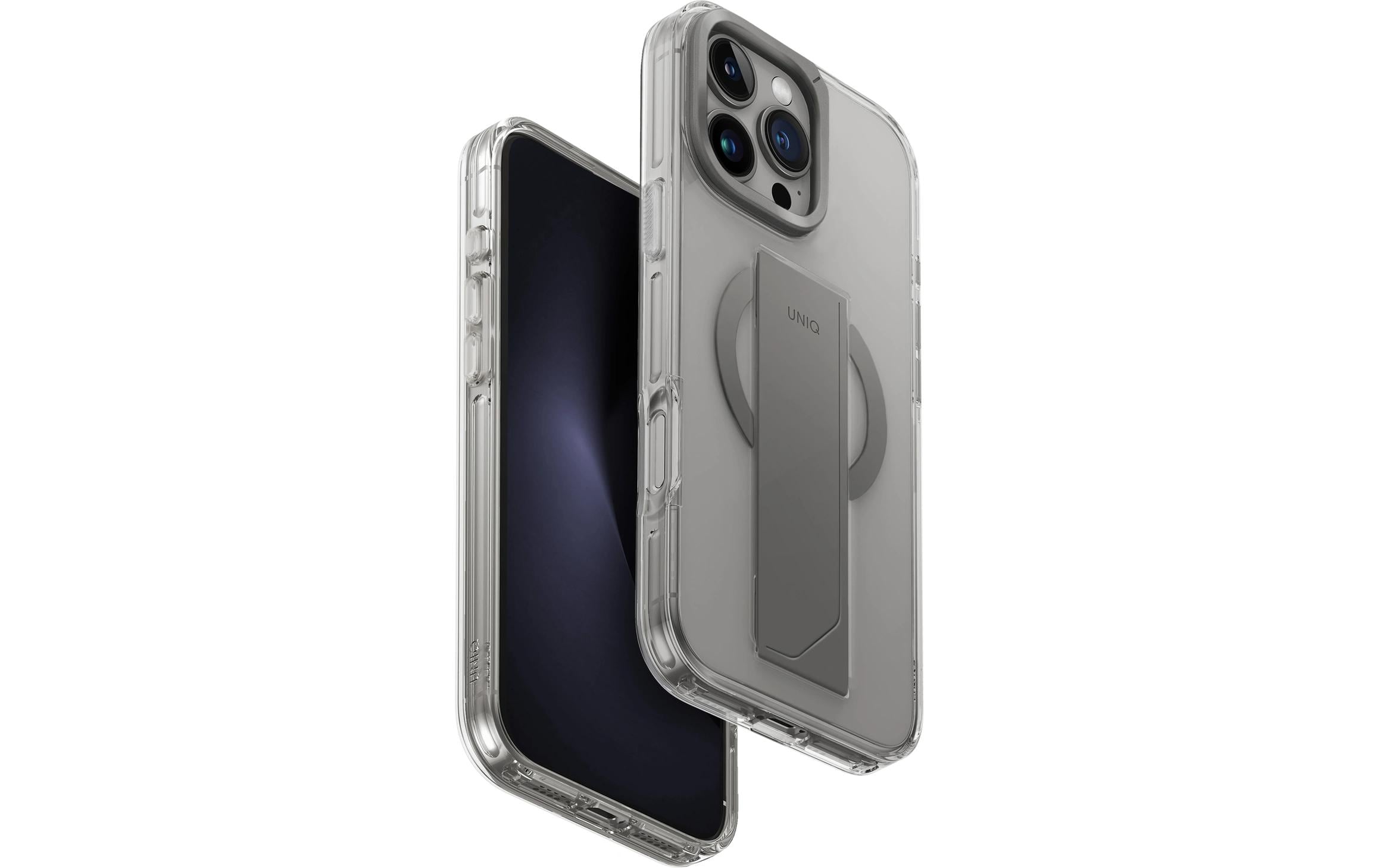 Uniq Back Cover Heldo iPhone 16 Pro Max Transparent