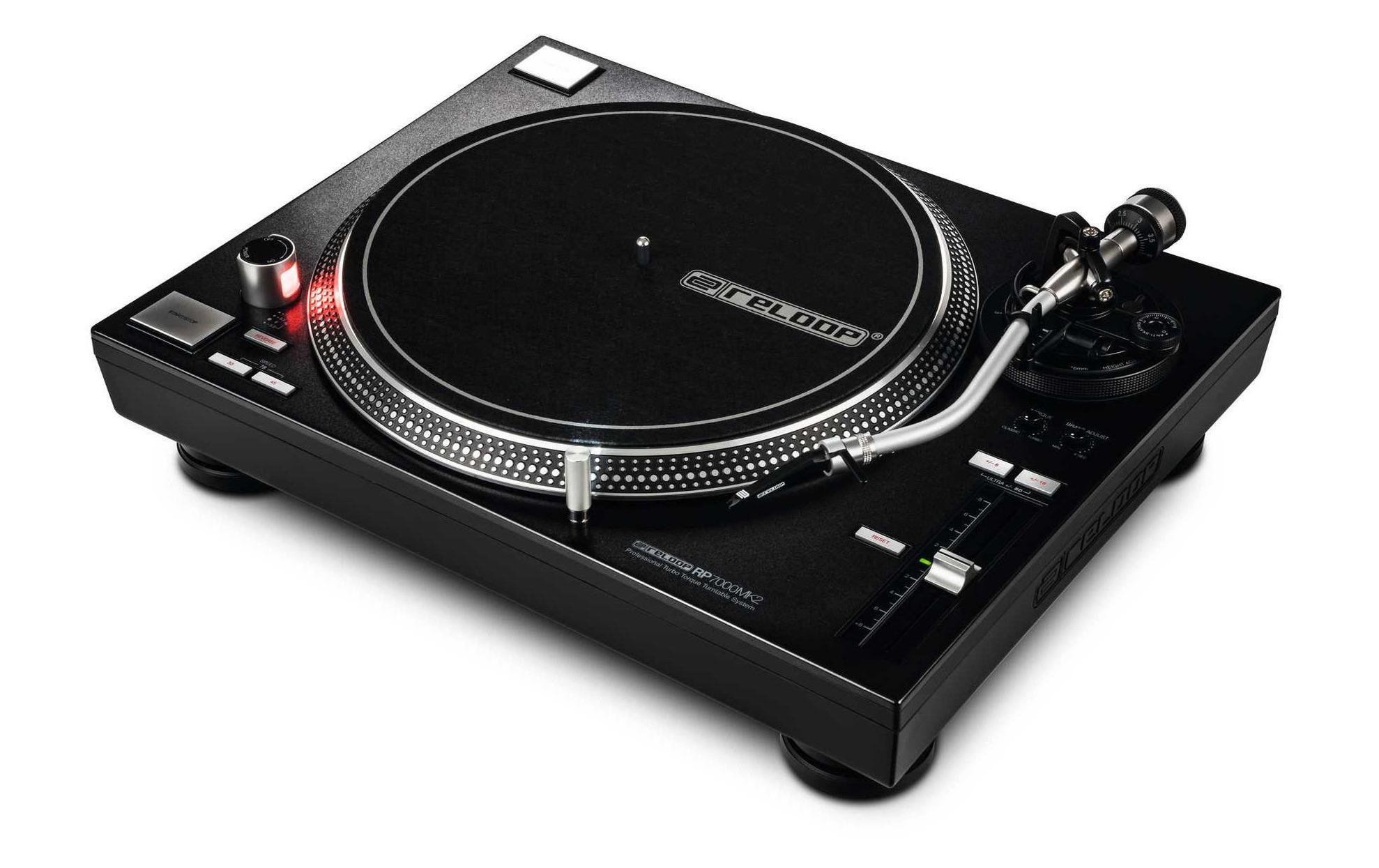 Reloop Plattenspieler RP-7000 MKII Schwarz