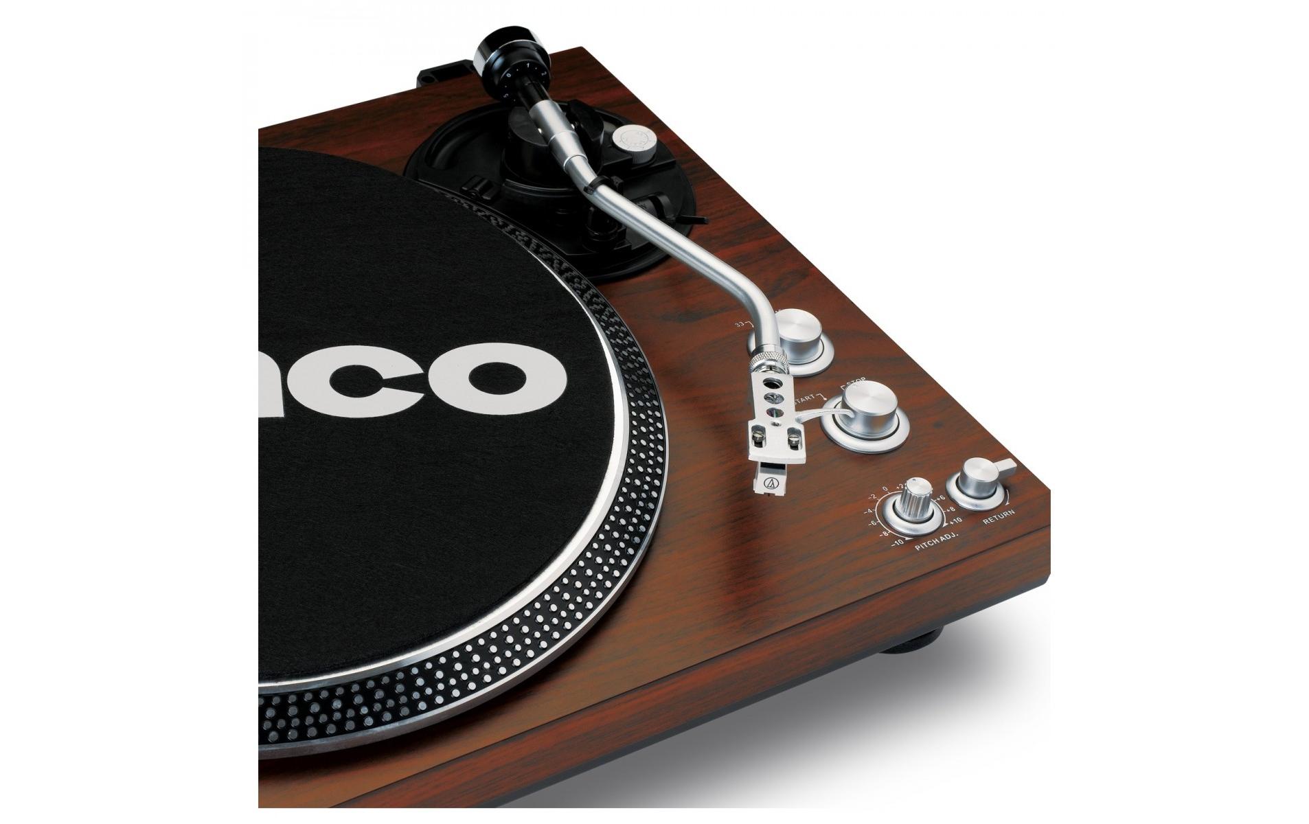 Lenco Plattenspieler L-92 Braun