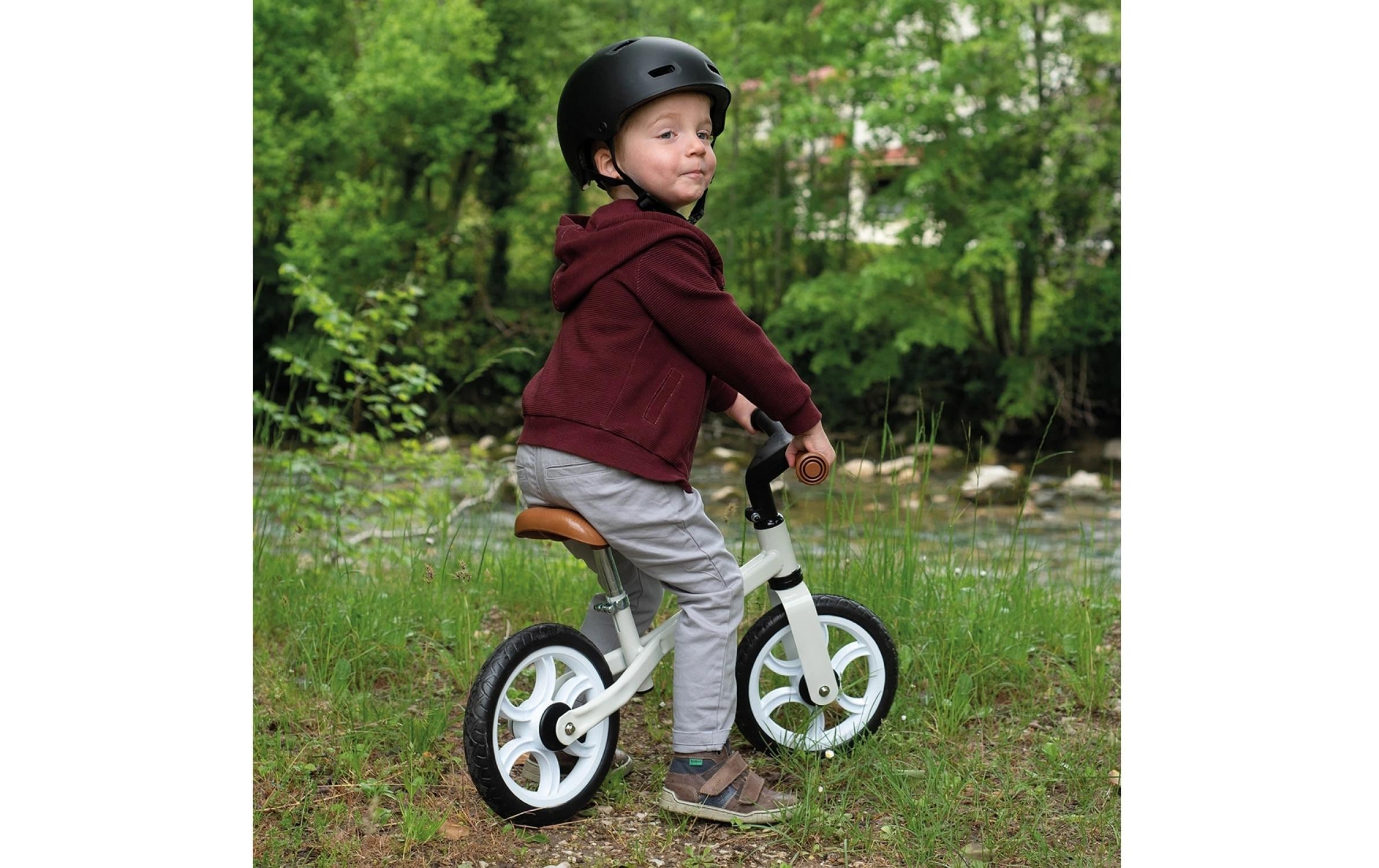 Smoby Kinder-Laufrad First Bike Schwarz/Weiss Smoby Kinder-Laufrad First Bike Schwarz/Weiss