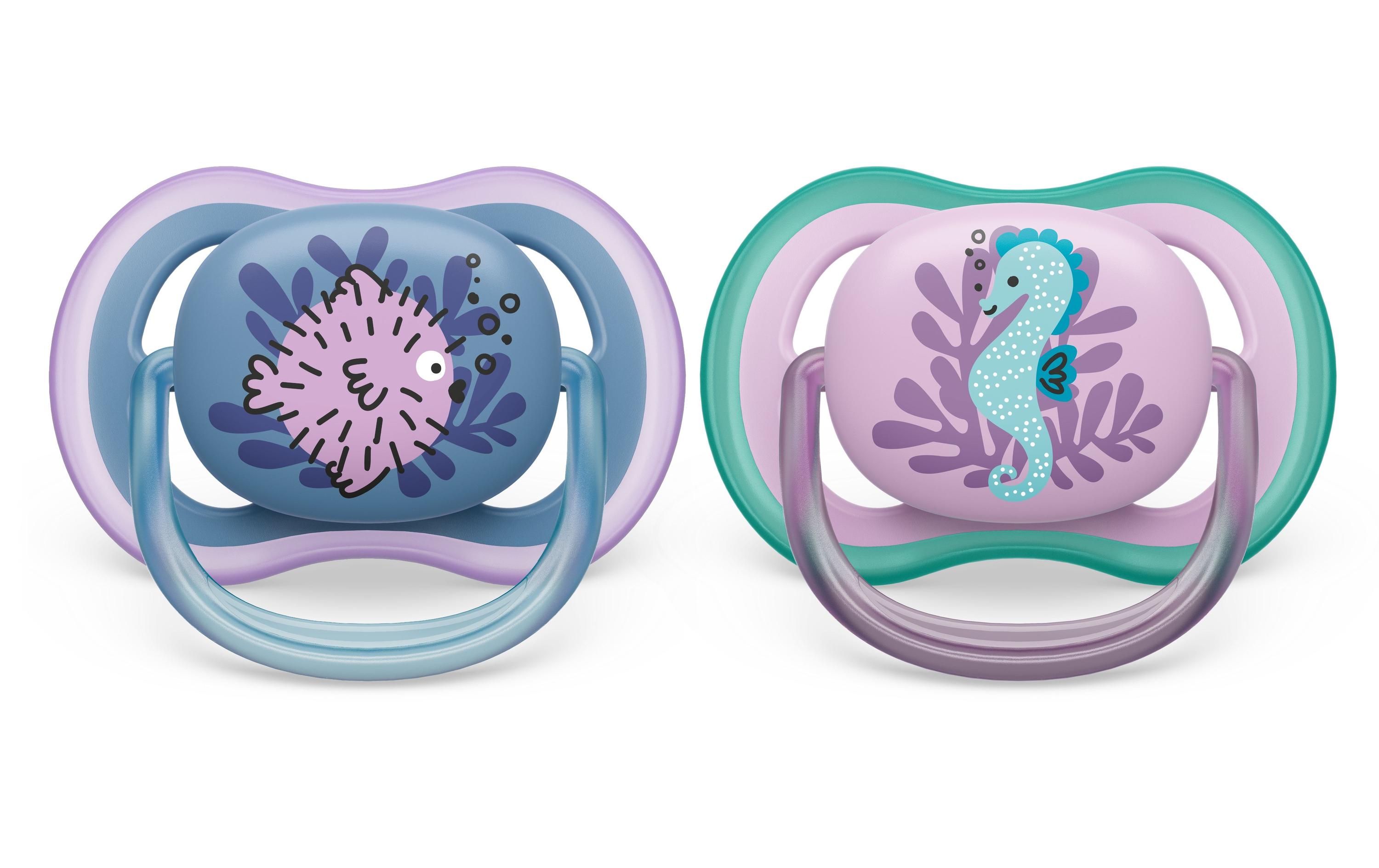 PHILIPS AVENT Nuggi ultra air 6-18 Mt. Fisch/Seepferd PHILIPS AVENT Nuggi ultra air 6-18 Mt. Fisch/Seepferd