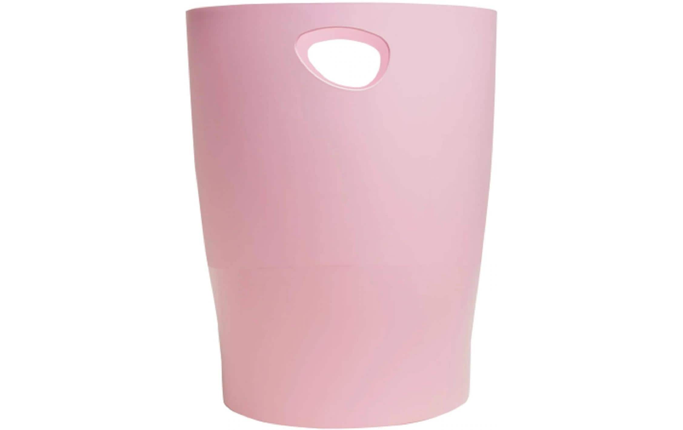 Exacompta Papierkorb Ecobin AutentiK, 15 l, Bonbonrosa