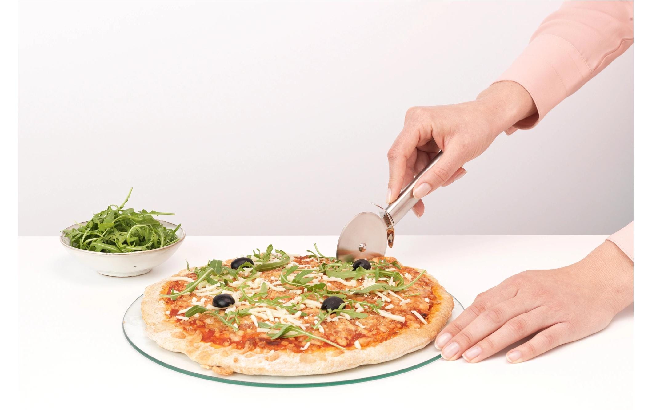 Brabantia Pizzaschneider Profile Silber