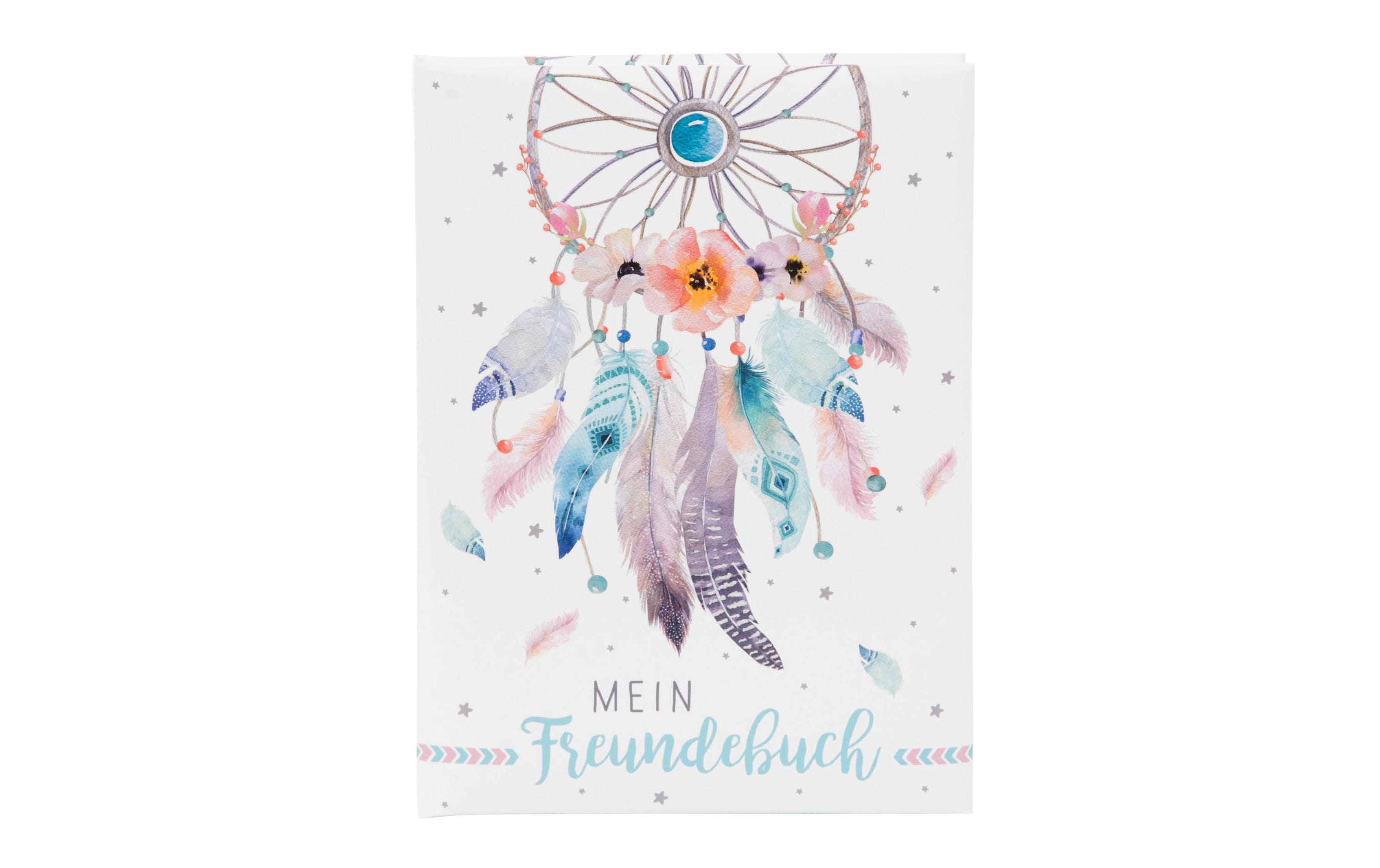 Goldbuch Freundebuch Traumfänger