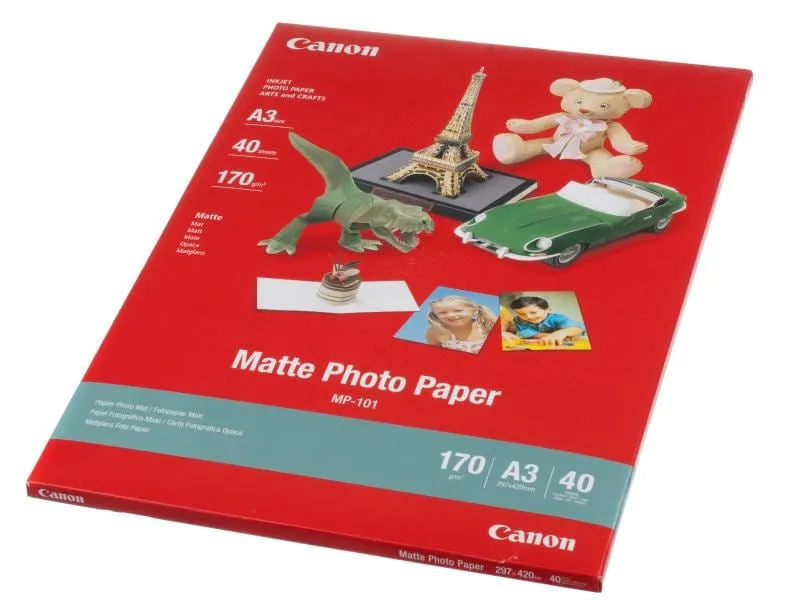 Canon Fotopapier A3 170 g/m² 40 Stück Canon Fotopapier A3 170 g/m² 40 Stück