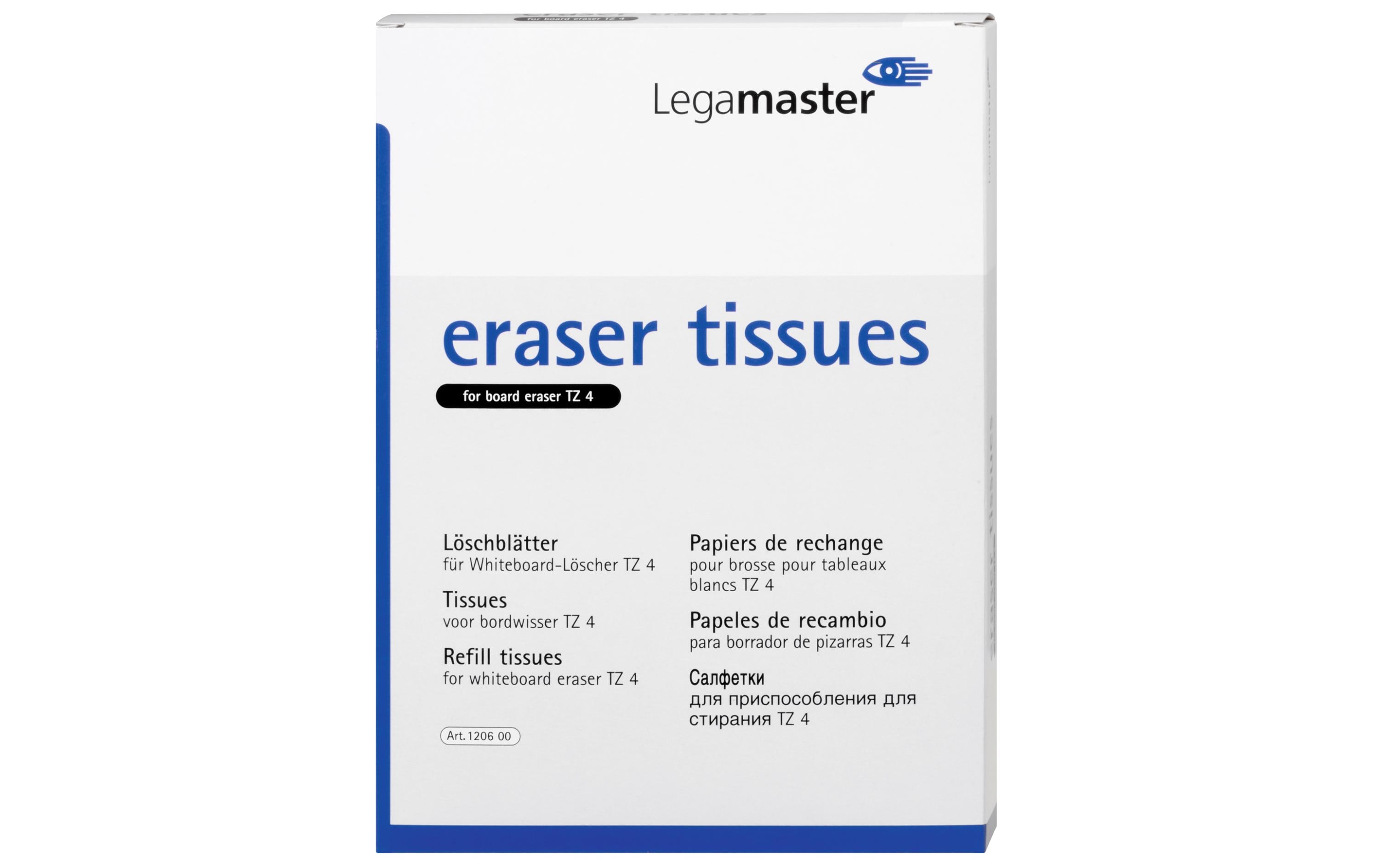 Legamaster Tafelwischer Ersatztücher zu TZ4 Legamaster Tafelwischer Ersatztücher zu TZ4