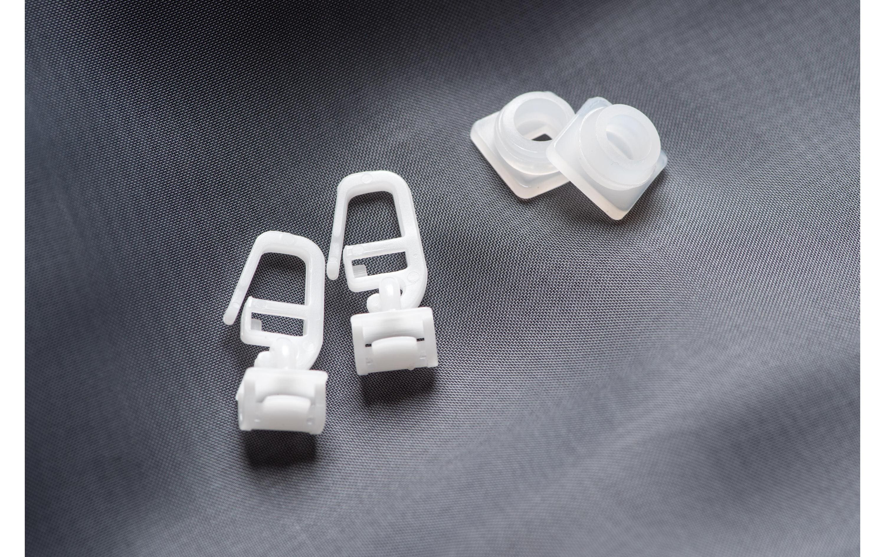 Casa Leon Tagvorhang mit Faltenband Voilette 140 cm x 245 cm, Beige