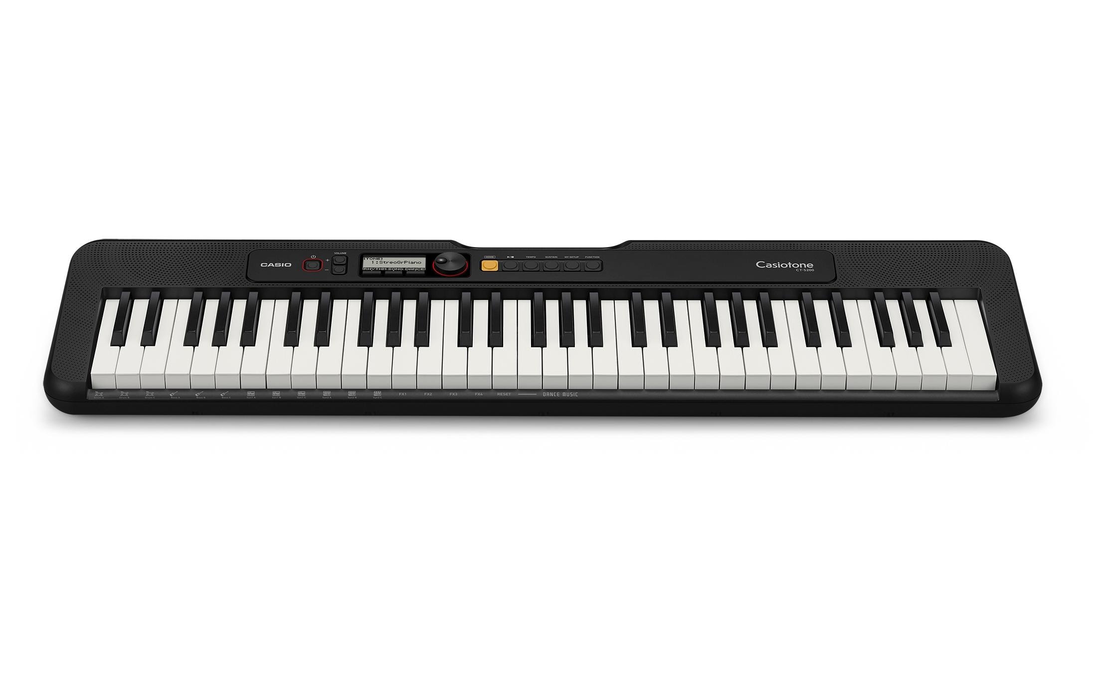 Casio Keyboard CT-S200BK Schwarz